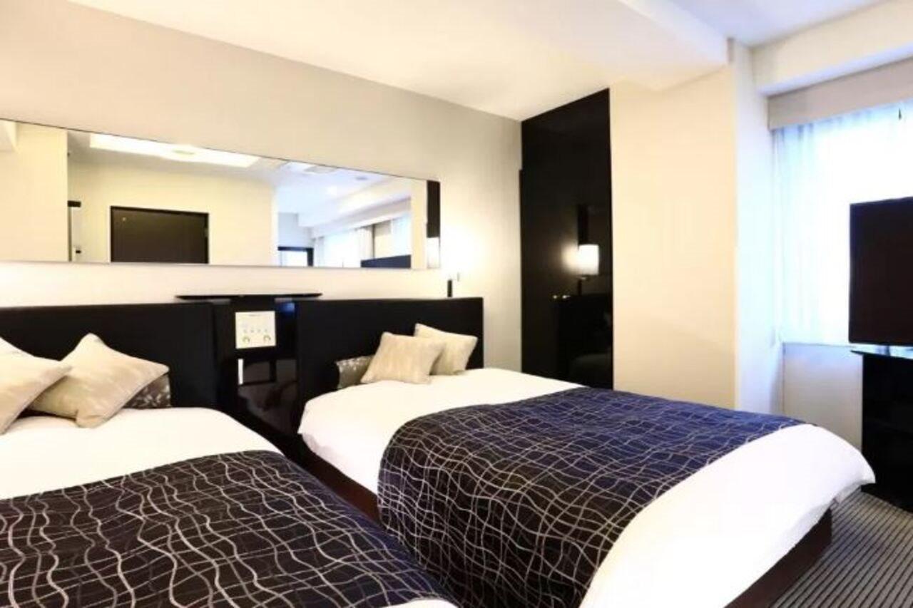Apa Hotel Ginza Shintomicho Ekimae Tokyo prefektur Exteriör bild