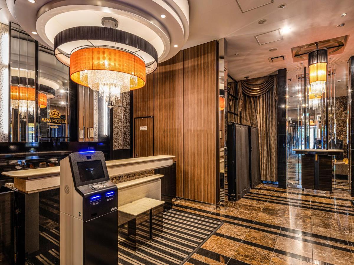 Apa Hotel Ginza Shintomicho Ekimae Tokyo prefektur Exteriör bild